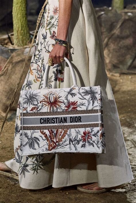 dior book tote flower|christian dior book tote 2021.